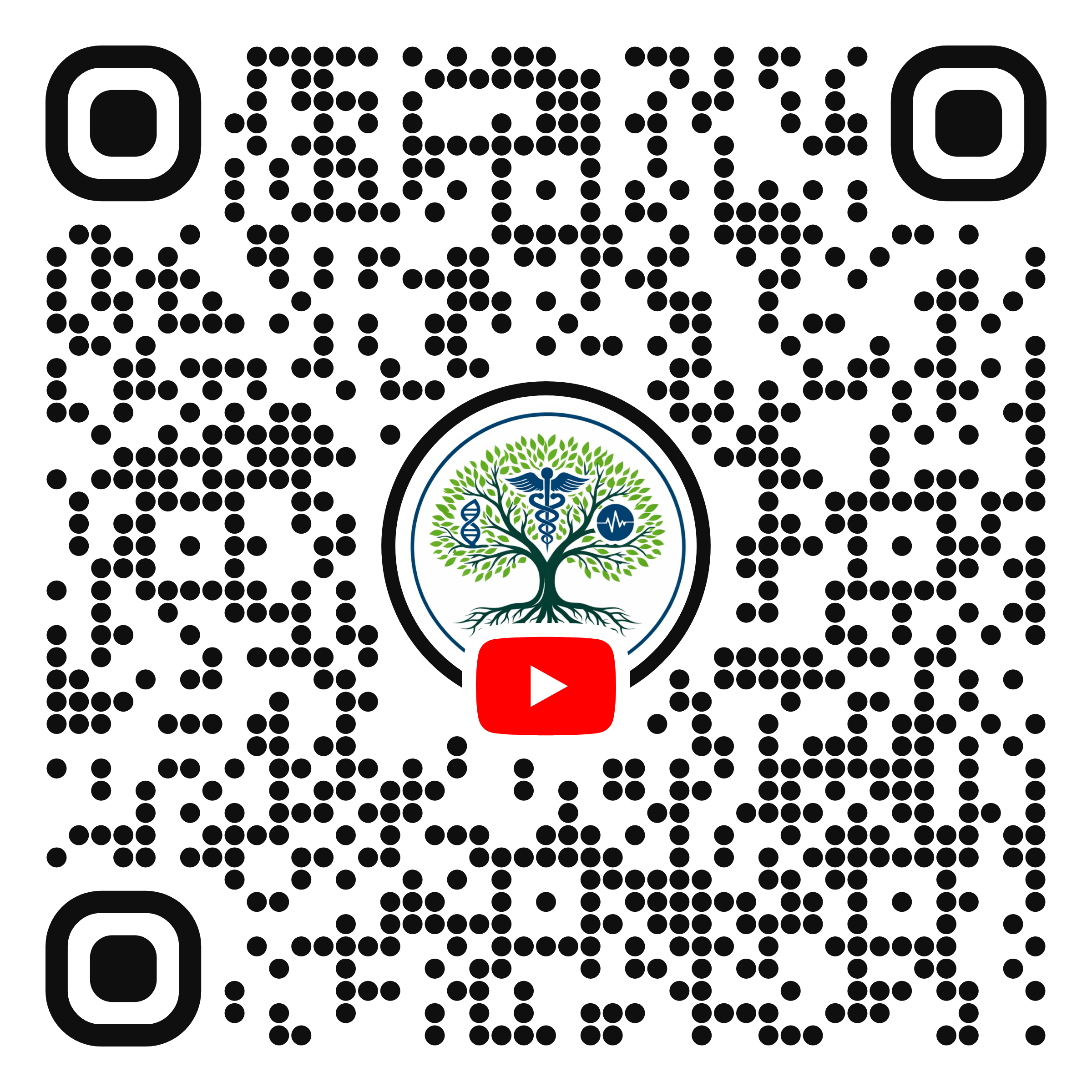 QR Code - Canal de YouTube Raices Medicas